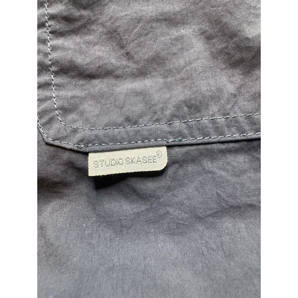 Skasee Studio Techwear Utility Shirt XL Zip Pocket Gorpcore  Japanese Streetwear